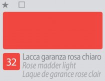Divolo Accademia Oil Paint 20 ml. - Rose Madder Light