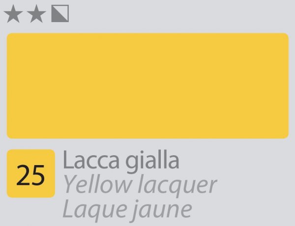 Divolo Accademia Oil Paint 20 ml. - Yellow Lacquer