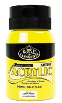 R&L Essentials Acrylics 500 ml. - Lemon Yellow