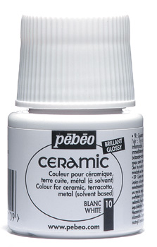 Pebeo Ceramic Paint 45 ml. - 10 White