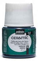 Peinture Ceramic Pébéo 45 ml - 26 Émeraude