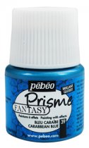 Peinture Pebeo Fantasy Prisme 45 ml. - 39 Bleu Caraïbes