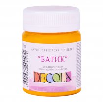 Decola Silk Paint 50 ml. - Yellow Deep