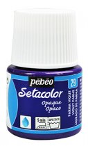 Peinture pour Textiles Pebeo Setacolor Opaque 45 ml. - 29 Violet Parme