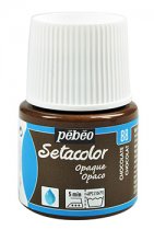 Peinture pour Textiles Pebeo Setacolor Opaque 45 ml. - 88 Chocolat