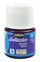 Pebeo Setacolor Opaque Textile Paint 45 ml. - 92 Fig