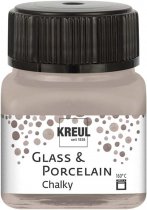 Peinture pour Verre et Porcelaine Kreul  20 ml. Crayeuse - Chalky Noble Nougat