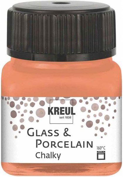 Kreul Glass & Porcelain Paint 20 ml - Chalky Terracotta Earth