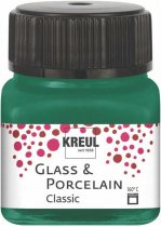 Peinture pour Verre et Porcelaine Kreul Classic 20 ml. Opaque - Vert Foncé