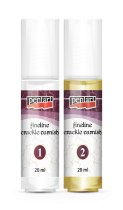Pentart 2-Component Fineline Crackle Varnish 2 x 20 ml.