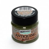 Pentart Antiquing Paint 50 ml. - Alga Green