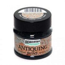 Pentart Antiquing Paint 50 ml. - Black