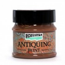 Pentart Antiquing Paint 50 ml. - Dark Brown