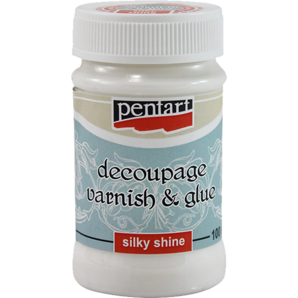 Pentart Decoupage Glue & Silky Varnish 100 ml.