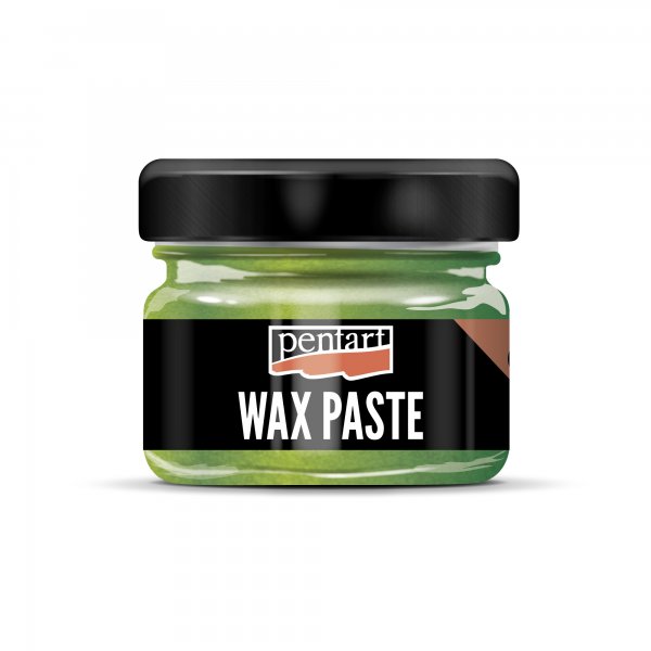 Pentart Coloured Beeswax Wax Paste 20 ml. - Metallic Green
