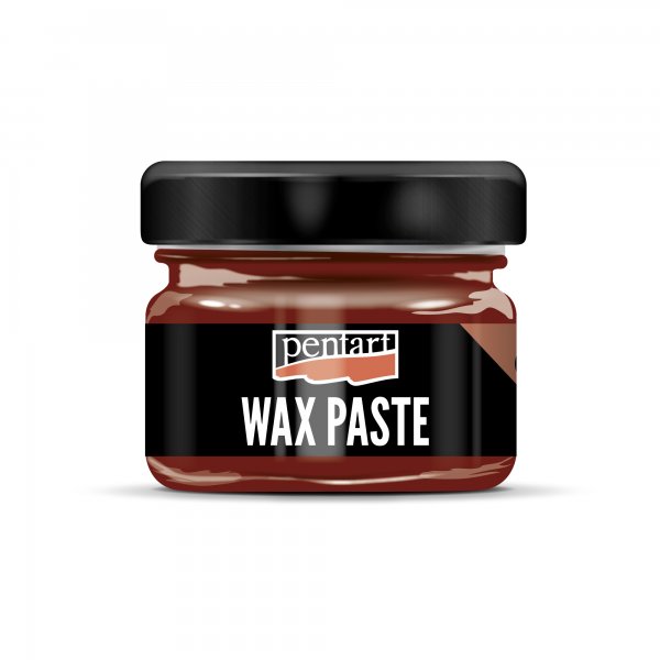 Pentart Coloured Beeswax Wax Paste 20 ml. - Red