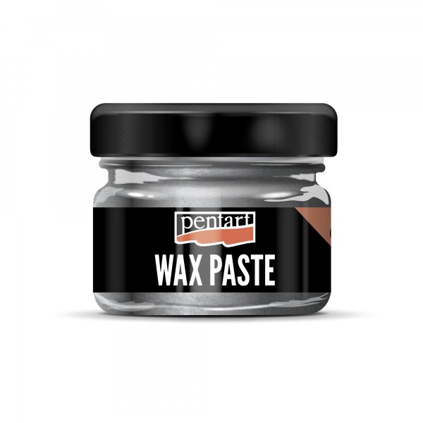 Pentart Coloured Wax Paste 20 ml. - Metallic Graphite