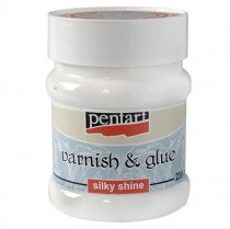 Pentart Decoupage Glue & Silky Varnish 230 ml.