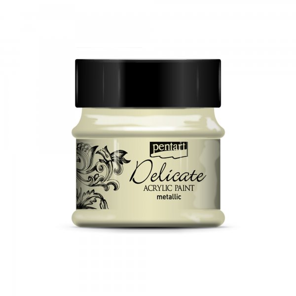 Pentart Delicate Metallic Acrylic 50 ml. - Dark Gold