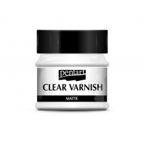 Pentart Fast-drying Clear Varnish Solvent Matte - 50 ml.