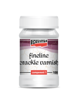 Pentart 2-Component Fineline Crackle Varnish 2 x 100 ml.