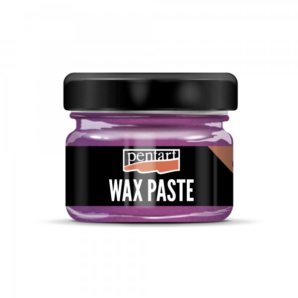 Pentart Coloured Beeswax Wax Paste 20 ml. - Metallic Magenta
