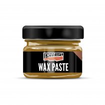 Pentart Gekleurde Bijenwas Waspasta 20 ml. - Geel