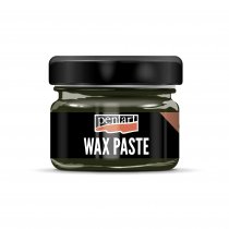 Pentart Gekleurde Bijenwas Waspasta 20 ml. - Olijf