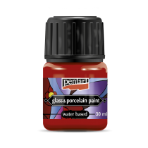 Pentart Glasmal & Keramikfarbe 30 ml. - Red
