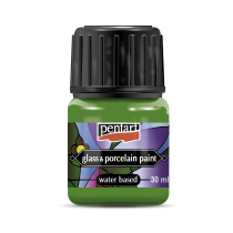 Pentart Glass & Porcelaine Paint 30 ml. - Apple Green