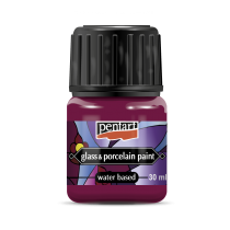 Pentart Glass & Porcelaine Paint 30 ml. - Magenta