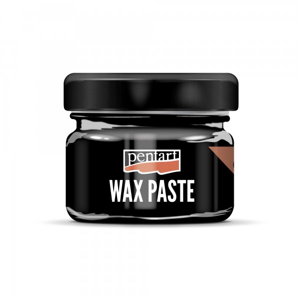 Pentart Coloured Beeswax Wax Paste 20 ml. - Black