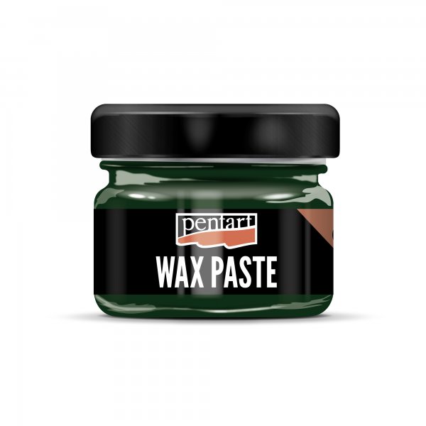 Pentart Coloured Beeswax Wax Paste 20 ml. - Green