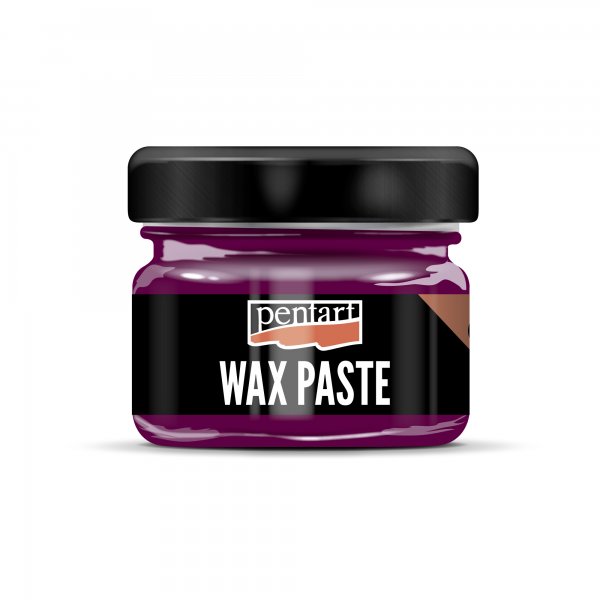 Pentart Coloured Beeswax Wax Paste 20 ml. - Magenta