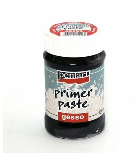 Pentart Primer Paste (Gesso) 100 ml. - Black