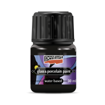 Pentart Porselein & Glasverf 30 ml. - Black