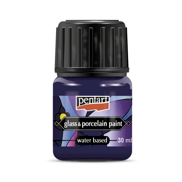 Pentart Glass & Porcelaine Paint 30 ml. - Violet