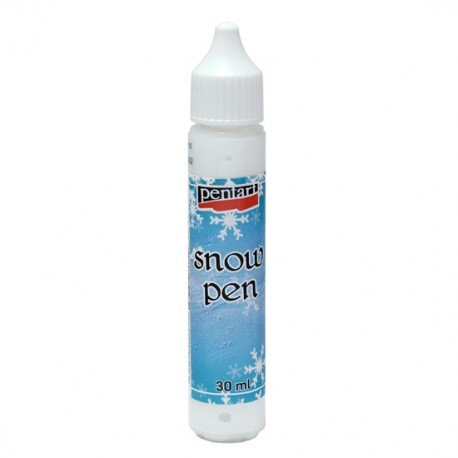 Pentart паста эффект снега, 30мл, среднее зерно (5997412751932)
