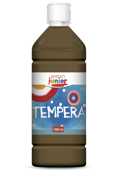Pentart Tempera Paint 1000 ml. - Brown