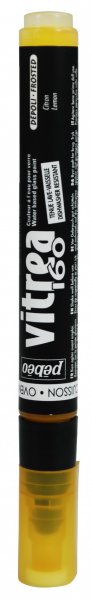 Pebeo Vitrea 160 Glass Paint Marker - Frosted Lemon