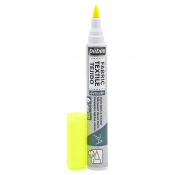 Pebeo Setaskrib Light Fabrics Marker - 13 Fluo Yellow