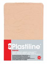 Plastiline Modelling Clay Hardness 55 Medium 750 g. - Flesh Tones