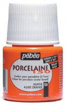 Porseleinverf Pebeo Porcelaine 150 45 ml. - 04 Agate Orange