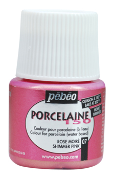 Pebeo Porcelaine 150 45 ml. - 107 Shimmer Pink