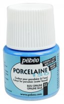 Porseleinverf Pebeo Porcelaine 150 45 ml. - 23 Opaalblauw