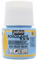 Porseleinverf Pebeo Porcelaine 150 45 ml. - 51 Pastel Blue