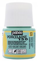 Porseleinverf Pebeo Porcelaine 150 45 ml. - 53  Watergroen