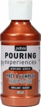 Pouring Experiences Acrylique Brillant 118 ml. - Cuivre Métallique