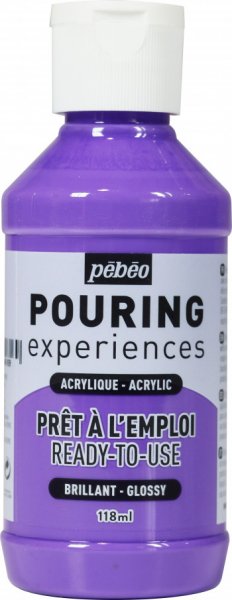 Pouring Experiences Glossy Acrylic 118 ml. - Light Violet