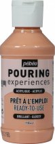 Pouring Experiences Glanzend Acryl 118 ml. - Beige-Rose